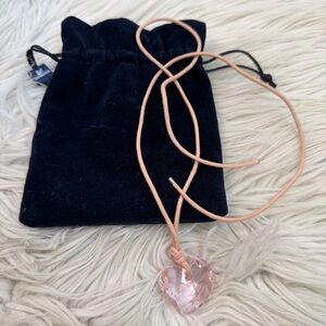 Like new Rosaline Pink Heart Love Swarovski Crystal Necklace 685706